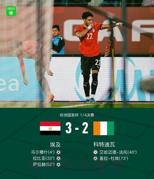 萨拉赫传射马尔穆什闪击 埃及3-2科特迪瓦